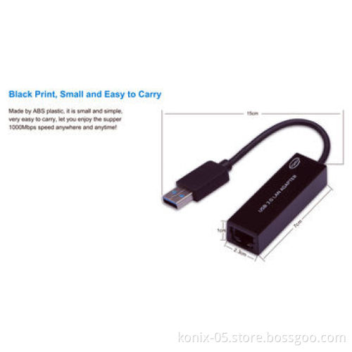 Gigabit USB 3.0 Ethernet Adapter